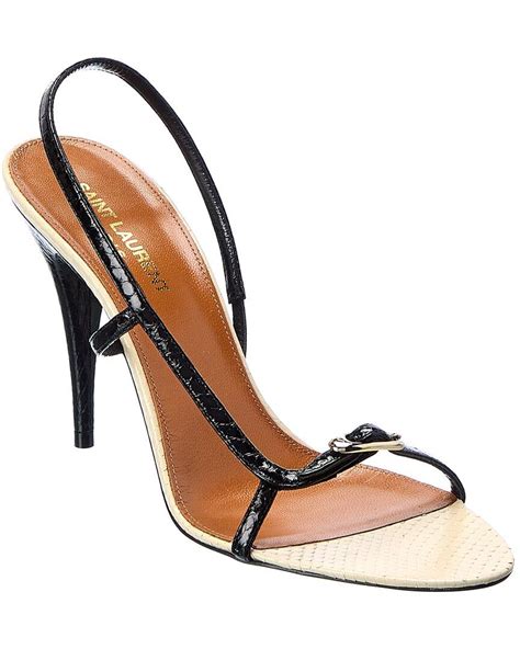 ysl sin sandal|ysl sandal heels price.